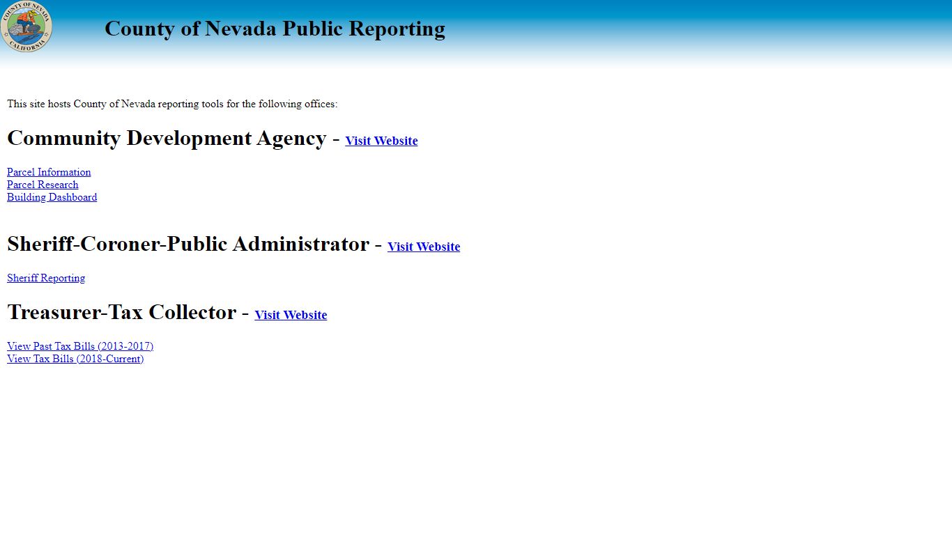 Jail Media Report - County of Nevada Public Reporting